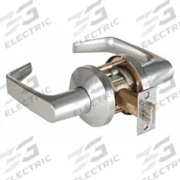 BEST Door Lockset: Passage Lever Locksets, Chrome, ADA Compliant, LFIC (MPN 9K30N15CS3626). Key specifications — Ligature Resistance: Not Ligature-Resistant; Brand: BEST; Lockset Function ANSI Code: F75; Visual Indicator Message: No Message; Lockset Style: 9K Contour Angle Return Lever; ADA Compliant: Yes; Finish: Satin Chromium-Plated : Zinc.