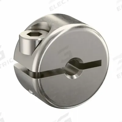 RULAND MANUFACTURING Shaft Collar: 1-Piece, Metric, Round, Clamp-On, 3 mm Bore Dia - Stainless Steel Shaft Collars