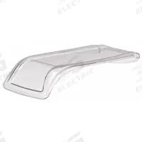 AKRO-MILS Lid: 10 1/2 in x 4 1/8 in, Clear, Plastic (MPN 305A6). Key specifications — Brand: AKRO-MILS; Material: Plastic; Color: Clear; Compatible Manufacturer Model Number: 305A5.