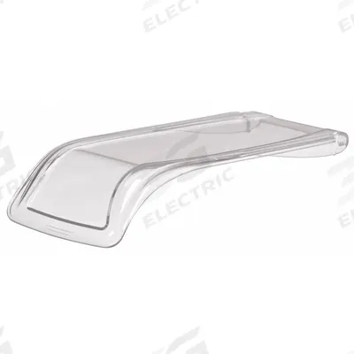 AKRO-MILS Lid: 10 1/2 in x 4 1/8 in, Clear - Hanging & Stacking Bin Lids