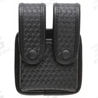 UNCLE MIKE'S Magazine Pouch: Black, Nylon, 2 in x 6 in, For 2 1/4 in Belt Wd (MPN 74362). Key specifications — attr188437: Black; attr188438: Nylon.