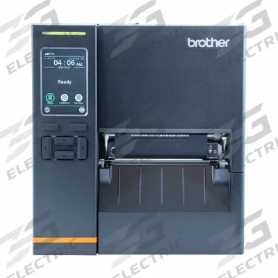 BROTHER Desktop Printer: Direct Thermal/Thermal Transfer, Titan 4021TN, 4.21 in Max. Print Wd - Up to 3,000 Labels per Day