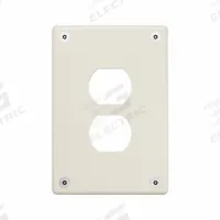 LEGRAND Wall Plate: Duplex Outlet, 1 Gang, Ivory, Jumbo Size (MPN WSP31D2IVYPS). Key specifications — Brand: LEGRAND; Material: Stainless Steel; Includes: Allen Head Screws.