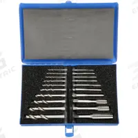 CHICAGO-LATROBE Drill Bit and Tap Set: 20 Pc, 5/16" to 27/64" Drills (MPN 12910). Key specifications — attr1300596: Straight Flute.
