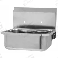 SANI-LAV Hand Sink: 1 Stations, 7 in Bowl Dp, 17 in Bowl Lg, 14 in Bowl Wd, Faucet Not Included (MPN 5058). Key specifications — Includes Side Splash: Side Splash Not Included; Series: Stainless Steel Hand Wash Sink; Brand: SANI-LAV.