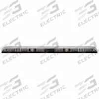 ECCO LED Lightbar: Full-Size Light Bar Vehicle Light Bar Size, LED, SAE J845 Class 1, Permanent (MPN 12-50001-ES-WWG). Key specifications — Electrical Connection: Blunt Cut Wires; Series: 12+ Pro Vantage Series; Brand: ECCO; Number of Flash Patterns: 64; Mount Type: Bracket; Light SAE Class Rating: SAE Class 1.