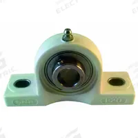 NTN Pillow Block Bearing: 1 1/4 in Bore, Polymer, Set Screws, 1 55/64 in Shaft Ht, 212°F Max Temp (MPN SUCPPL207-20). Key specifications — Brand: NTN; Mounting Bolt Size: M10; System of Measurement: Inch.