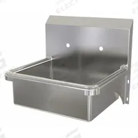 SANI-LAV Hand Sink: 1 Stations, 7 in Bowl Dp, 17 in Bowl Lg, 14 in Bowl Wd, Faucet Not Included (MPN 7058). Key specifications — Includes Side Splash: Side Splash Not Included; Series: Stainless Steel Hand Wash Sink; Brand: SANI-LAV.