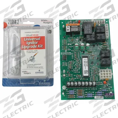 WHITE-RODGERS Integrated Furnace Control: Universal, 24V AC, 5 min Lock Out - Hot Surface Ignition Controls