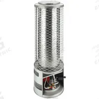 DAYTON Portable Gas Floor Heater: 250,000 BtuH Heating Capacity Output, 5,900 sq ft Heating Area (MPN 6BY72). Key specifications — Fuel Consumption: 250 cfh; Overall Dimensions - H x W x D: 44-5/16 in x 14-5/8 in x 14-5/8 in; Brand: DAYTON.