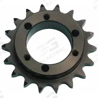 TSUBAKI Sprocket: For 40 Chain, 15 Teeth, 2.405 in Pitch Dia, 2.65 in Outside Dia, Steel (MPN 40JA15). Key specifications — Brand: TSUBAKI; Required Bushing Series: JA.