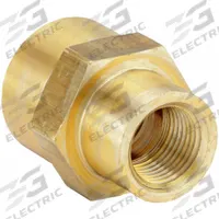 PARKER Metal Pipe Straight: Straight, Brass, 3/8 in x 1/4 in, 6,000 psi, 1 1/8 in Lg (MPN 3/8 X 1/4 GG-B). Key specifications — Maximum Operating Pressure: 6,000 psi.