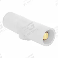 Gender Reversing Connector: Male-Male, White, 600V AC/600V DC, 400 A, 16 Series (MPN 16A25-UW). Key specifications — Brand: LEVITON.