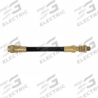 HALTEC Flexible Valve Extension: Flex Extensions, Flex Tire Valve Extenders, Hex, Black, Rubber (MPN 810F-8). Key specifications — Compatible Valve Size: Large Bore; Color: Black; Product Type: Flexible Extensions; Shape: Hex; Design: Flexible Tire Valve Extenders; Compatible Thread Size: 31/64"-26; Material: Rubber; Brand: HALTEC.