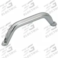 SUGATSUNE Pull Handle: Unthreaded Holes, Stainless Steel, Silver, 6 mm Screw Size, 0.709 in (MPN MG-190). Key specifications — Brand: SUGATSUNE; Projection Type: Non-Recessed; Material: Stainless Steel; Finish: Mirror; Color: Silver; Folding Type: Fixed; Mounting Type: Unthreaded Holes; Screw Size: 6 mm.