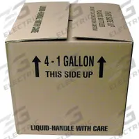 APPROVED VENDOR Hazardous Material Shipping Kit: 12 1/2 in x 12 1/2 in x 12 1/4 in, 4G/Y24.2/S, 53# (MPN HR128N4-38UN). Key specifications — Brand: APPROVED VENDOR; Color: Brown; Standards: UN Rated; UN Rating Solid: 4G/Y24.2/S.