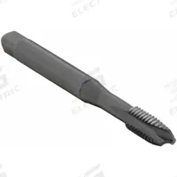 WIDIA GTD Spiral Point Tap: M4x0.7 Metric, 6H, 2 Flute, Plug Chamfer, Black Oxide Cobalt (MPN VTSPO9507)