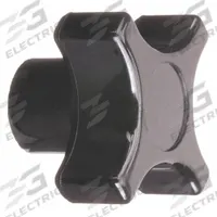 DAVIES Hand Knob: 4 Point, Thermoset, 5/16"-18 Thread, 2 in Dia (MPN 2830-A). Key specifications — Brand: DAVIES.