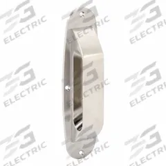 KINGSWAY GROUP Pull Handle: Unthreaded Holes, Aluminum, Silver, #10 Screw Size, 1.875 in (MPN KG60). Key specifications — Brand: KINGSWAY GROUP; Projection Type: Non-Recessed; Material: Aluminum; Finish: Satin Nickel; Color: Silver; Folding Type: Fixed; Mounting Type: Unthreaded Holes; Screw Size: #10.