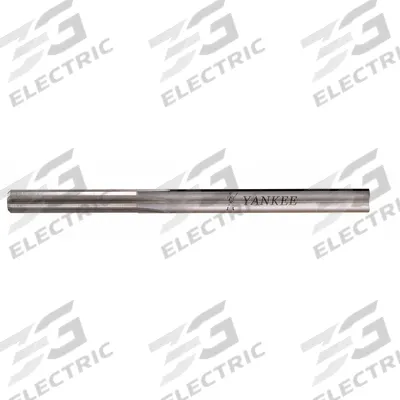 YANKEE Chucking Reamer: 0.2165 in Dia, 5.5 mm, Straight Flute - Straight-Flute High-Speed Steel Chucking Reamers
