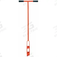 AMS One-Piece Mud Auger: Carbon Steel/Chromoly/Stainless Steel, 2 3/4 in Overall Dia, Steel (MPN 400.49). Key specifications — Brand: AMS; Product Type: Mud; Material: Chromoly; Handle Material: Steel; Handle Included: Handle Included.
