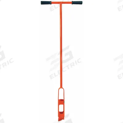 AMS One-Piece Mud Auger: Carbon Steel/Chromoly/Stainless Steel, 2 3/4 in Overall Dia - Soil Augers