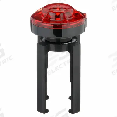 BANNER STAKES Light Kit: Red, 4 in Overall Lg - Lighting Kits for Post Tops