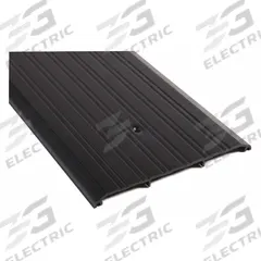 NATIONAL GUARD Door Threshold: Saddle, Aluminum, 3 ft Lg (MPN 428EDKB-36). Key specifications — Brand: NATIONAL GUARD; Transition Type: Fluted.