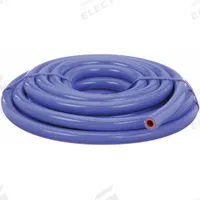 FLEXTECH Heater Hose: 1 in Hose Inside Dia., 25 ft Hose Lg, Blue, Silicone, Silicone (MPN HH-100 X 25). Key specifications — Hose Cover Material: Silicone; Hose Color: Blue; Temp. Range: -65° to 350°F; Hose Tube Material: Silicone; Brand: FLEXTECH.