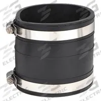 FERNCO Flexible Pipe Straight: PVC, For 2 in Pipe, PVC, 3 61/64 in Overall Lg, 2 Clamps Included (MPN 1060-22). Key specifications — attr1286800: Below Ground; attr1281541: PVC; attr1253455: FERNCO; attr1253479: Stainless Steel; attr1253488: PVC.