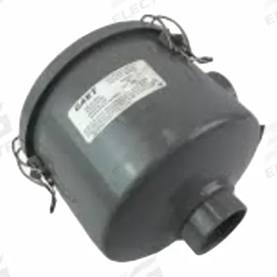 GAST Inlet Vacuum Filter: 7 3/8 in Outside Dia, Screw On Connection - Inlet Filters with Covers for Regenerative Blowers