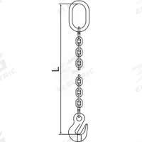 PEWAG Chain Sling: 9/32 in Chain Trade Size, 120 Chain Grade, Grab Hook, Steel, Fixed (MPN 7G120SOG/10). Key specifications — attr994018: Grab Hook; attr994034: PEWAG.