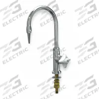 WATERSAVER FAUCET COMPANY Laboratory Faucet: Faucet, Single-Post, 1 Handles, Cross, Serrated Nozzle (MPN L684). Key specifications — Brand: WATERSAVER FAUCET COMPANY; Color/Finish: Chrome; Inlet Connection Type: IPS; Product Type: Faucet.