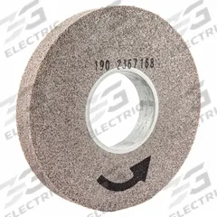 NORTON Convolute Wheel: 8 in Dia x 1 in W, 3 in Arbor, Aluminum Oxide, Medium, Hard (8), Hard (MPN 66261004165). Key specifications — Series: Bear-Tex Series 4000; Brand: NORTON.