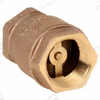MILWAUKEE VALVE Low Lead Spring Check Valve: Swing, Inline Valve Body, 1 1/4 in Pipe Size, Bronze (MPN UP548T 1-1/4). Key specifications — Brand: MILWAUKEE VALVE.