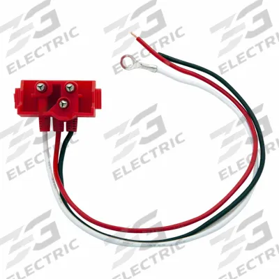 MAXXIMA LED Connector: 3-Pin Connector, 3 Wires, 10 in Wire Lg, 2 Connectors - Automotive Harnesses