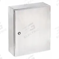 WIEGMANN Enclosure: 304 Stainless Steel, 20 in x 16 in x 6 in, NEMA 12/13/3R/4/4X, Solid Cover (MPN N412201606SSC). Key specifications — Brand: WIEGMANN; Closure Method: 1/4-Turn Latch; Enclosure Material: 304 Stainless Steel; Knockouts: Not Included.