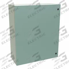 HAMMOND Electrical Enclosure: Steel, 36 in x 30 in x 12 in, NEMA 12/3R/4, Solid Cover, Hinged (MPN EN4SD363012GY). Key specifications — Closure Method: 1/4-Turn Latch; Brand: HAMMOND; Knockouts: Not Included.