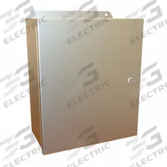HAMMOND Electrical Enclosure: Stainless Steel, 12 in x 10 in x 5 in, NEMA 12/13/3R/4/4X, w/Panel (MPN EJ12105SS). Key specifications — Brand: HAMMOND; Closure Method: Latches; Enclosure Material: Stainless Steel; Knockouts: Not Included; Includes Inner Panel: with Inner Panel Included.