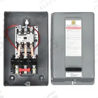 SQUARE D Definite Purpose Magnetic Motor Starter: Non-Reversing, 3 Poles, 30 A, 208-240V AC Coil (MPN 8911DPSG33V09). Key specifications — Brand: SQUARE D; Thermal Units Required: 3 Thermal Units Required (Not Included).