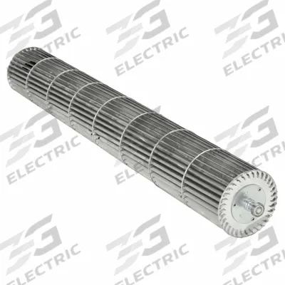 BERNER Blower Wheel: 33 in Overall Lg, Aluminum - Blower Wheels