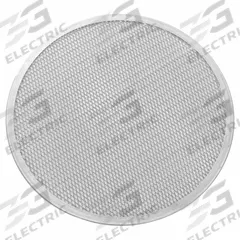AMERICAN METALCRAFT Pizza Screen: 6 in Overall Dia, Aluminum, Perforated, 0.37 cu ft Capacity (MPN 18706). Key specifications — Brand: AMERICAN METALCRAFT; Product Type: Pizza Screen; Material: Aluminum; Perforated: Perforated; NSF Certified: No; Coating: Uncoated.