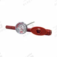 COOPER Pocket Test Thermometer: 0°F to 220°F, +/- 2°F (+/- 1°C), 5 in Stem Lg, Fahrenheit (MPN 1246-02-1). Key specifications — attr1280785: Fahrenheit; attr1275298: +/- 2°F (+/- 1°C); attr1275296: COOPER.