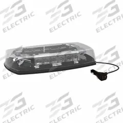 ECCO Mini Light Bar: Mini Light Bar Vehicle Light Bar Size, LED, SAE J845 Class 1, Mini Light Bar (MPN 5597CAC-MG). Key specifications — Electrical Connection: Lighter Plug; Series: 5597 Reflex Series; Brand: ECCO; Number of Flash Patterns: 18; Mount Type: Magnetic; Light SAE Class Rating: SAE Class 1.