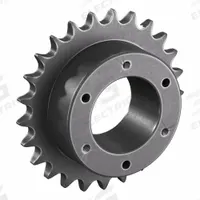 TRITAN Sprocket: For 50 Chain, 25 Teeth, 4.987 in Pitch Dia, 5.32 in Outside Dia, Steel (MPN 50SDS25H). Key specifications — attr85388: TRITAN; attr305233: SDS.