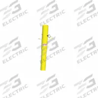 MSA Mast Extension: 3 1/2 in x 27 in, 3 in Lg, Yellow, Mast Extension, Mast Extension, Steel (MPN IN-2109). Key specifications — Brand: MSA; Color: Yellow; Confined Space Component: Mast Extension; Material: Steel; Accessory Type: Mast Extension; For Use With: MSA XTIRPA Confined Space Systems.