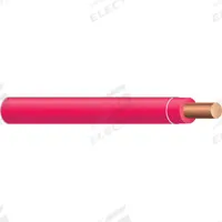 Building Wire: Copper, 18 AWG, 1 Conductors, Solid, Red, 500 ft Lg, TFN (MPN 26979506). Key specifications — Voltage: 600 V; Brand: SOUTHWIRE.