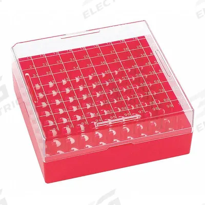 WHEATON Freezer Box: 130 mm Overall Lg, 130 mm Overall Wd - Cold Storage Boxes
