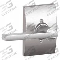 SCHLAGE Door Lockset: Passage Lever Locksets, Chrome, ADA Compliant (MPN F170 LAT 626 CEN). Key specifications — Ligature Resistance: Not Ligature-Resistant; Brand: SCHLAGE; Visual Indicator Message: No Message; Lockset Style: Latitude; ADA Compliant: Yes; Finish: Satin Chromium-Plated : Brass.