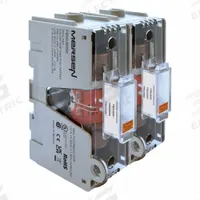 MERSEN Fuse Block: Open Block Design, 2 Pole, 600 V AC, Box Lug (MPN FB60J60B2). Key specifications — Brand: MERSEN.